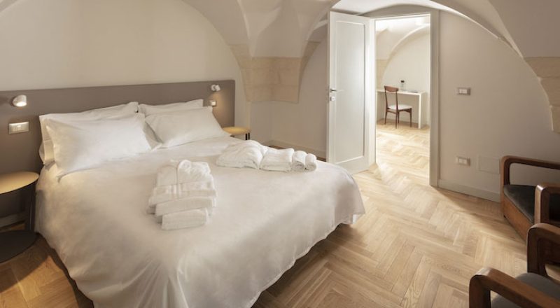 Le suite di Palazzo dei Tolomei - il letto