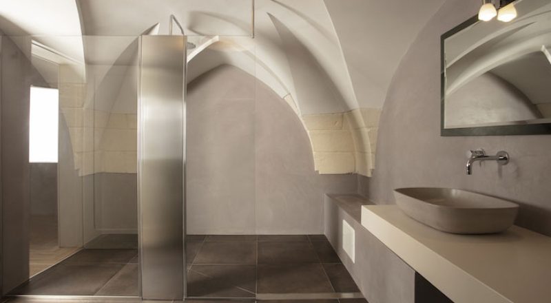 Le suite di Palazzo dei Tolomei - la doccia