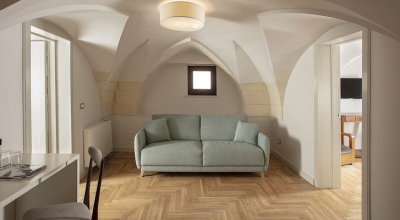 Le suite di Palazzo dei Tolomei - il divano