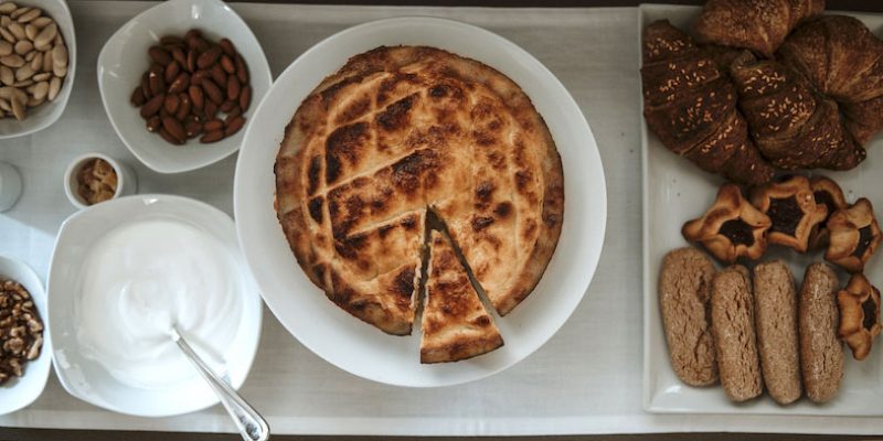 Salento specialties to be enjoyed in the Breakfast Room of Palazzo dei Tolomei in Lecce