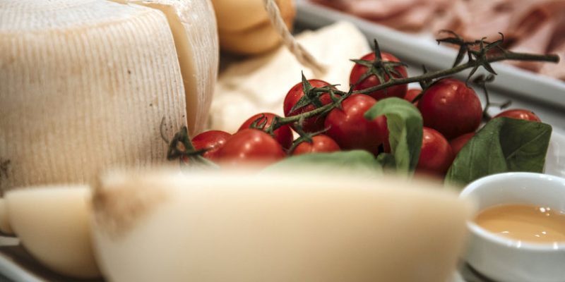 specialità salentine da gustare nella Sala Colazione di Palazzo dei Tolomei a Lecce