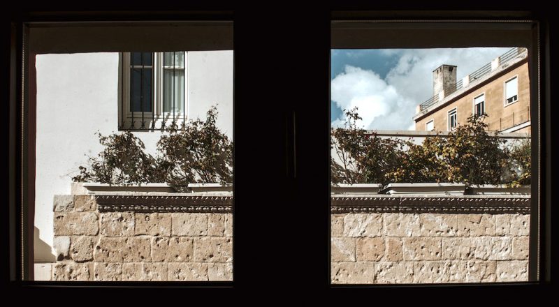 Le suite di Palazzo dei Tolomei - vista dalla finestra